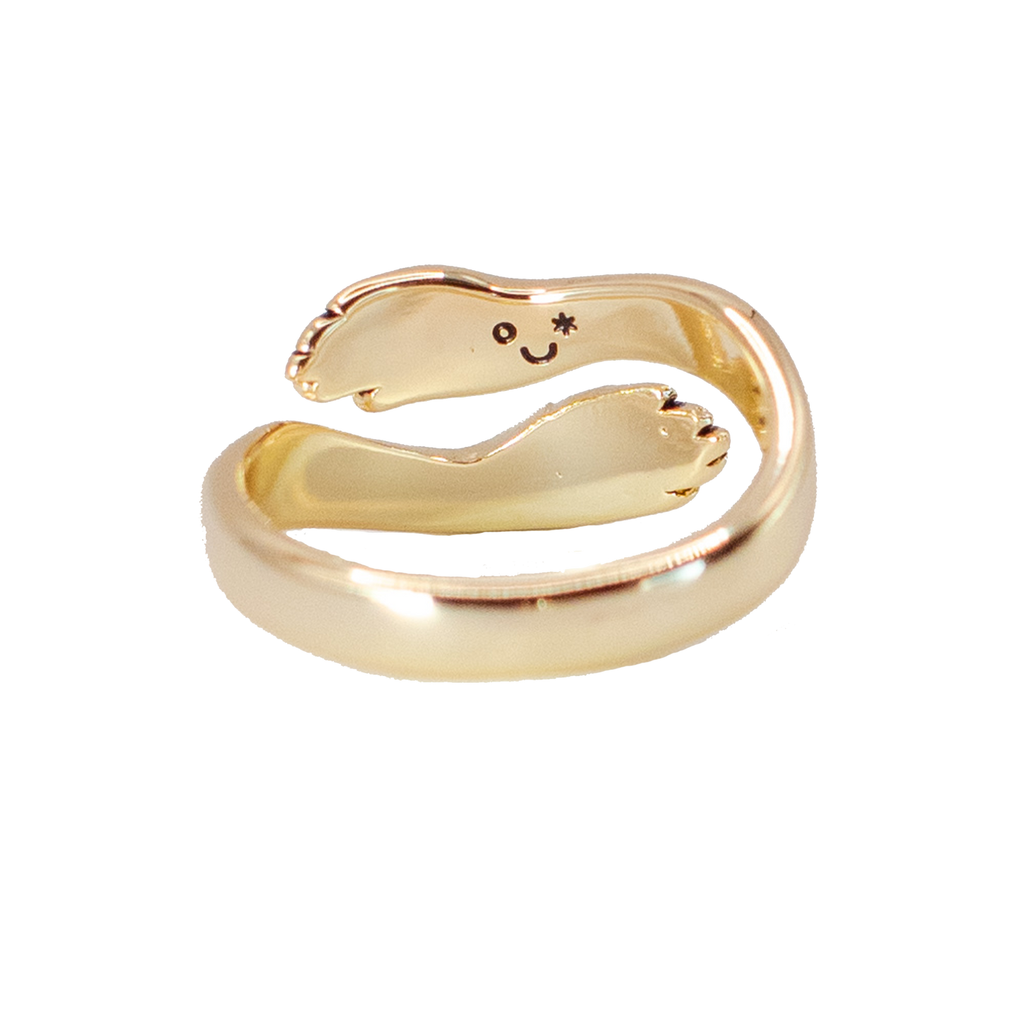 (GOLD) the big hug ring