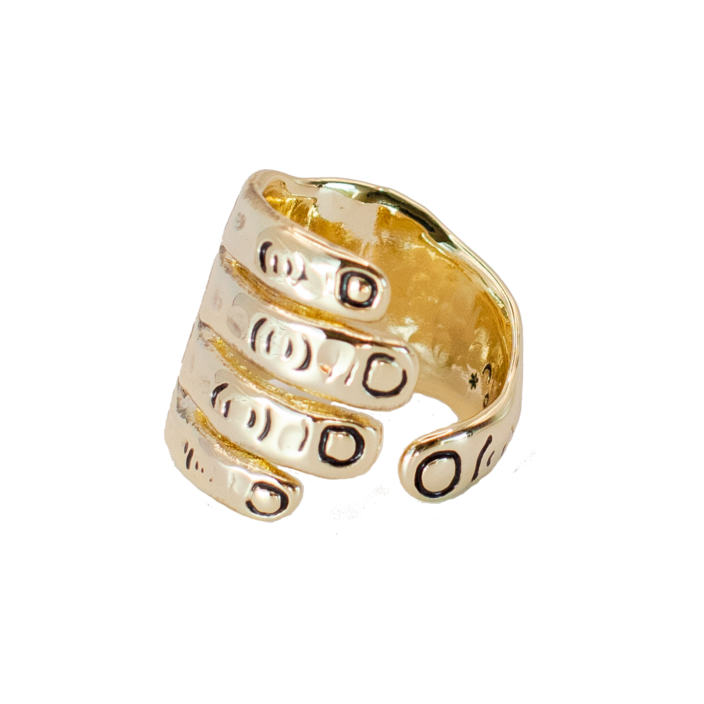 (GOLD) the hand ring