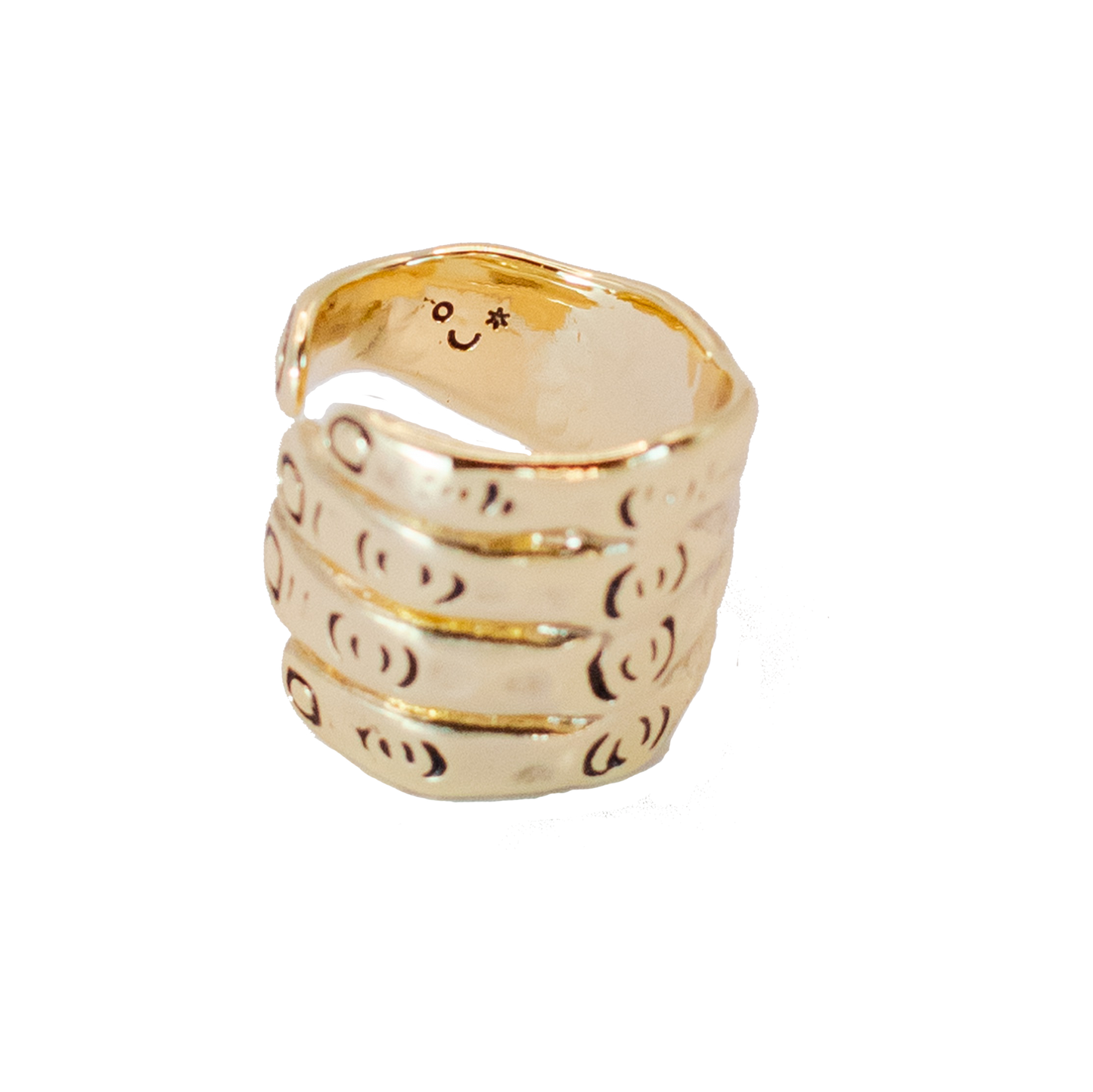 (GOLD) the hand ring