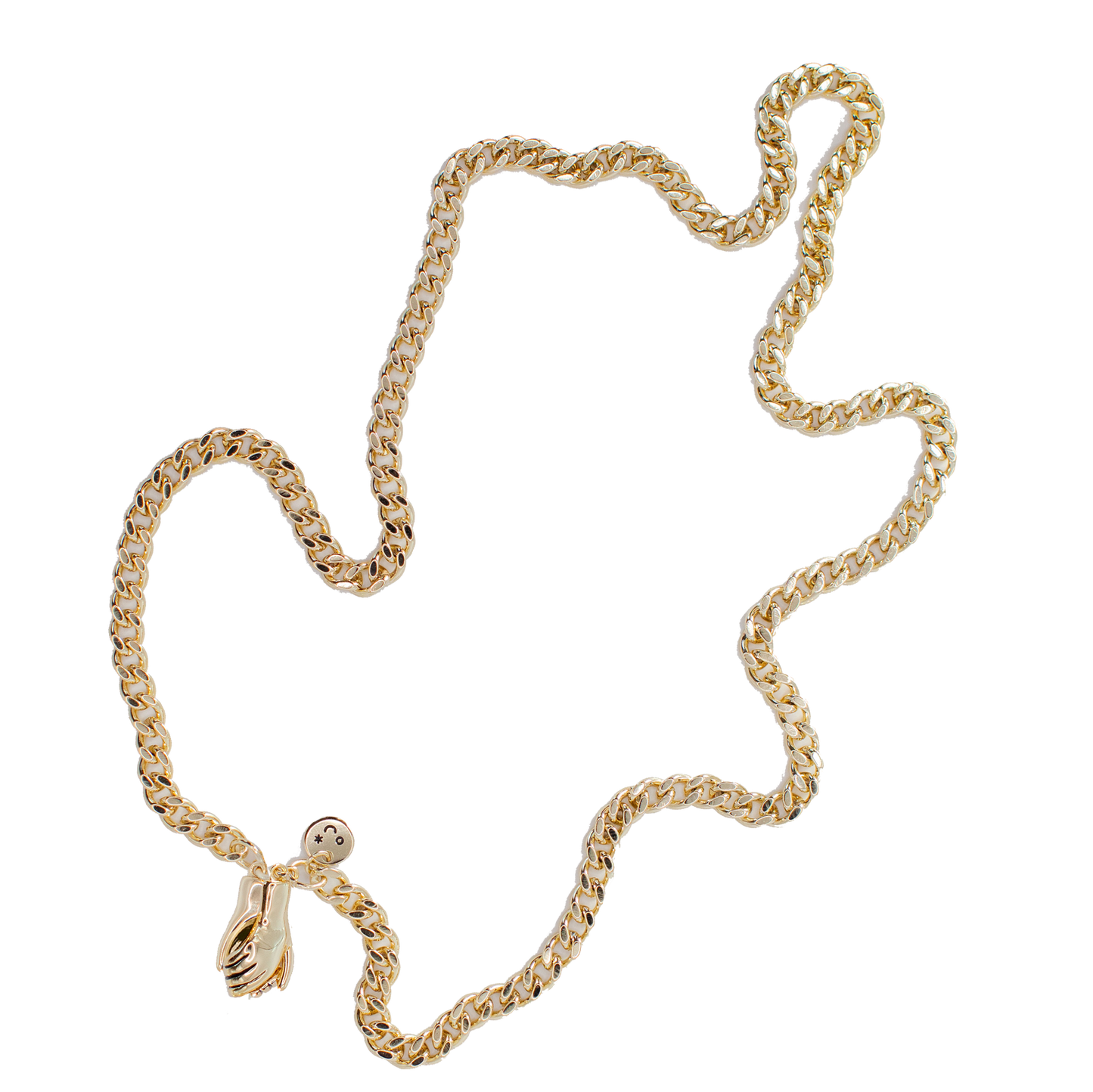 (GOLD) the hand clasp necklace